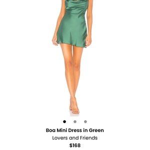 Lover + friends Boa dress